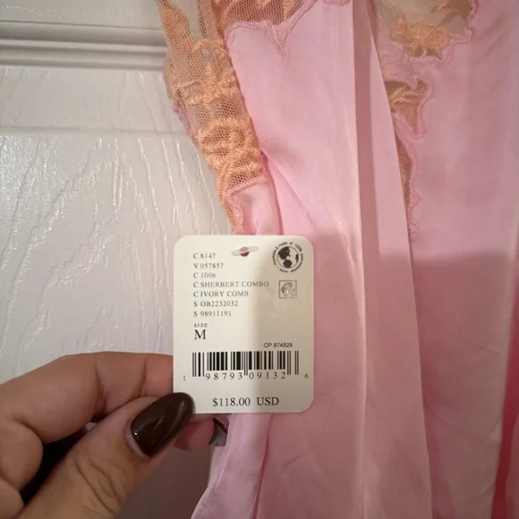 Free People Mystic Groove Mini Slip Dress Size Medium NWT - Picture 6 of 6